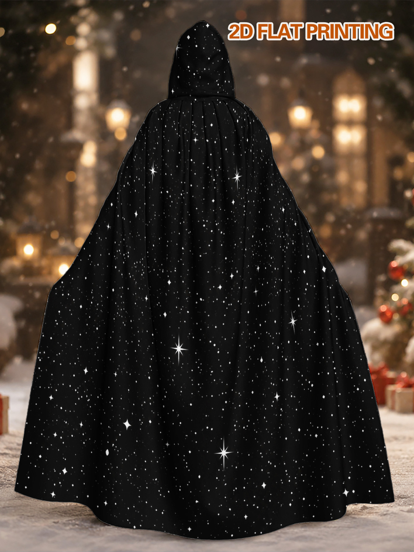 Kustomisasi 1pc, Jubah Poliest - Custom Night Sky ulasan dan harga