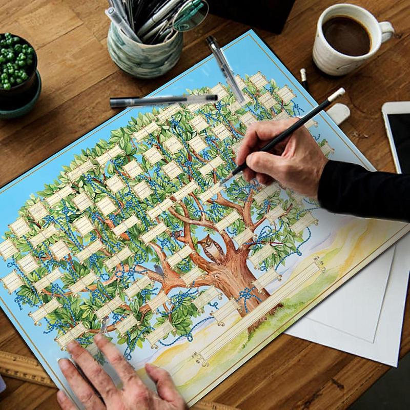 Bagan Pohon Keluarga Yang Dapa - Family Tree Print ulasan dan harga