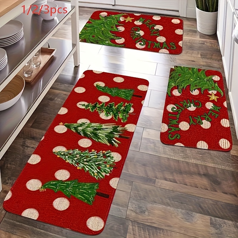 VIKAMA Set Karpet Lantai Dapur - Family Tree Print ulasan dan harga